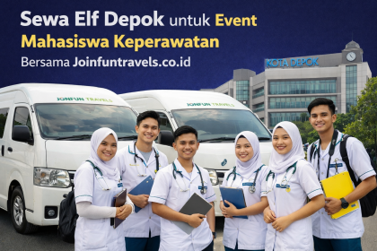 sewa elf Depok joinfuntravels.co.id