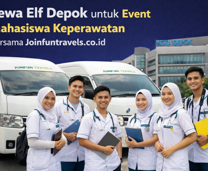 sewa elf Depok joinfuntravels.co.id