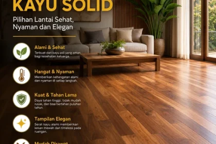 parket kayu solid premium